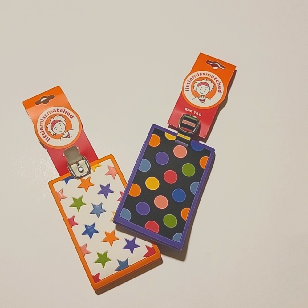 Little Miss Matched Bag Tags